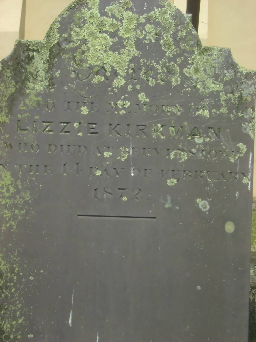 KIRKMAN Lizzie -1872