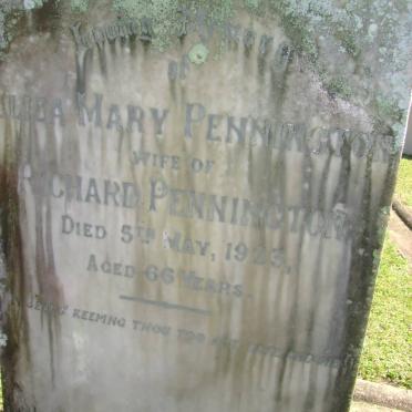 PENNINGTON Eliza Mary -1923