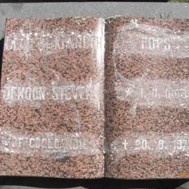 STEVENS George Kenneth Denoon 1903-1977