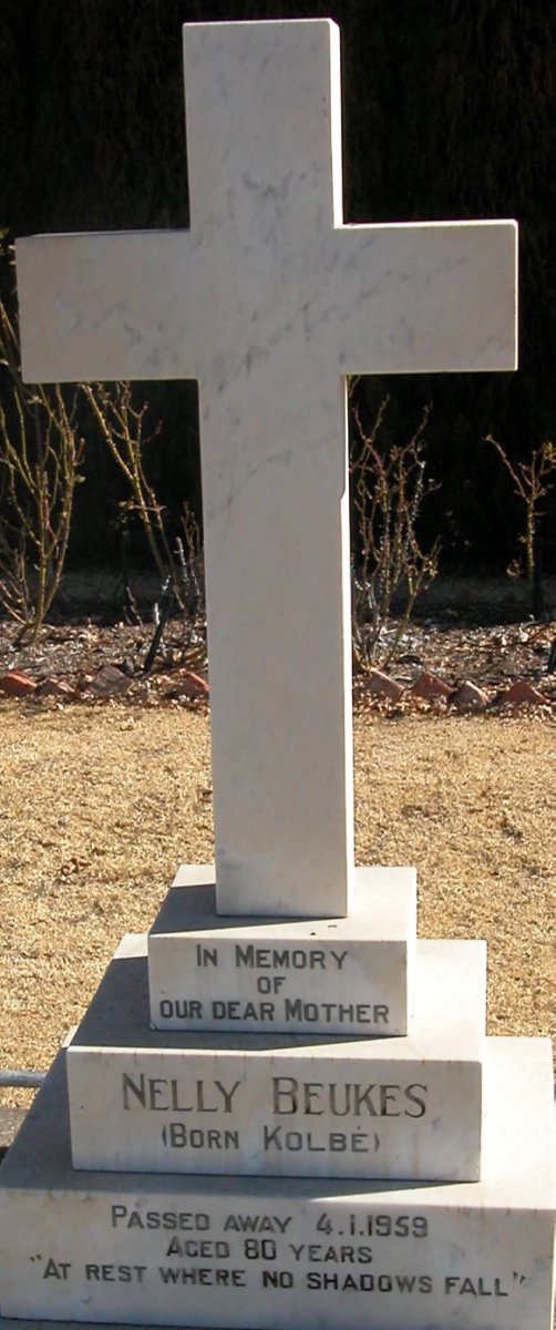 BEUKES Nelly nee KOLBE -1959