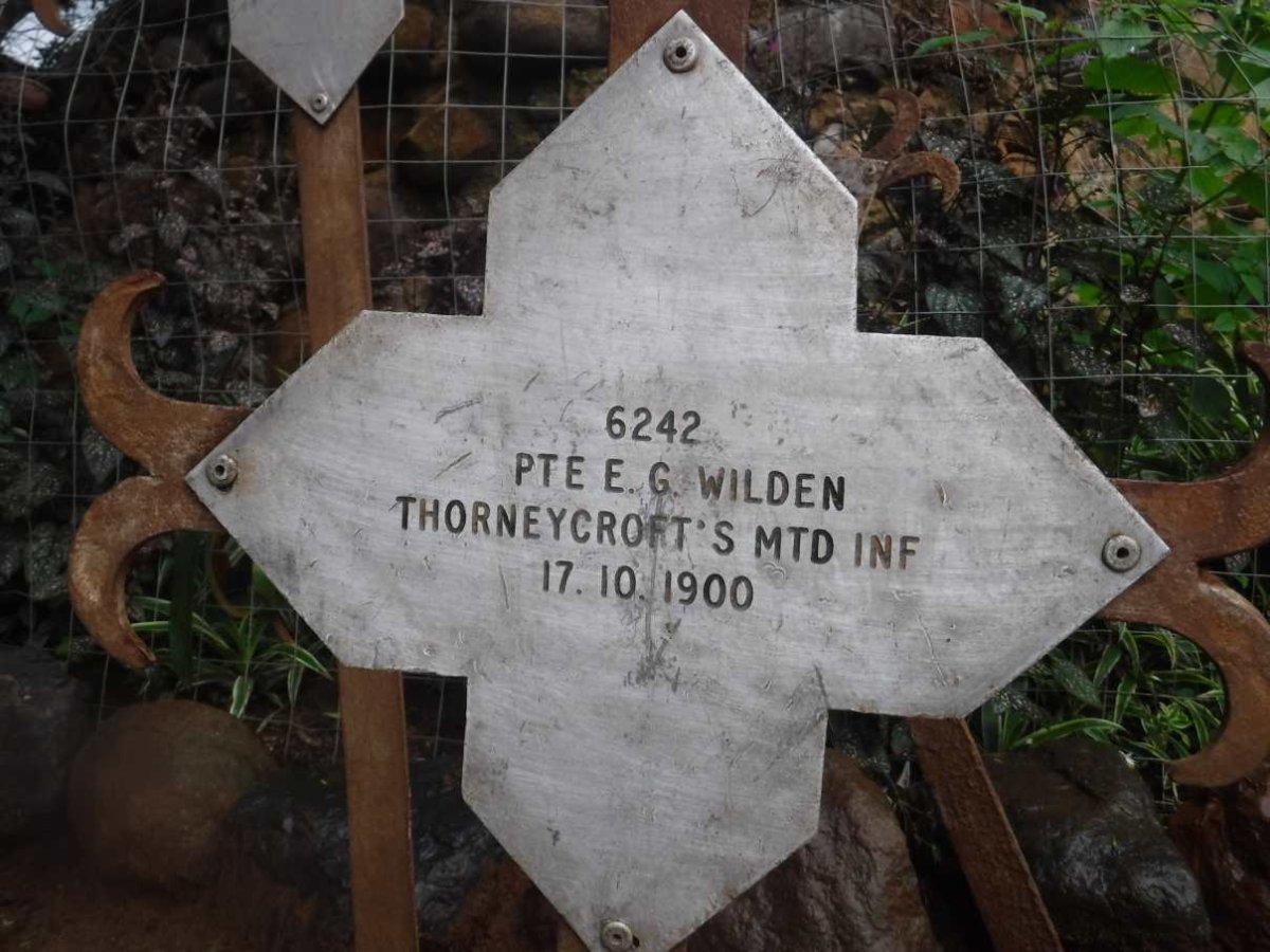 WILDEN E.G. -1900