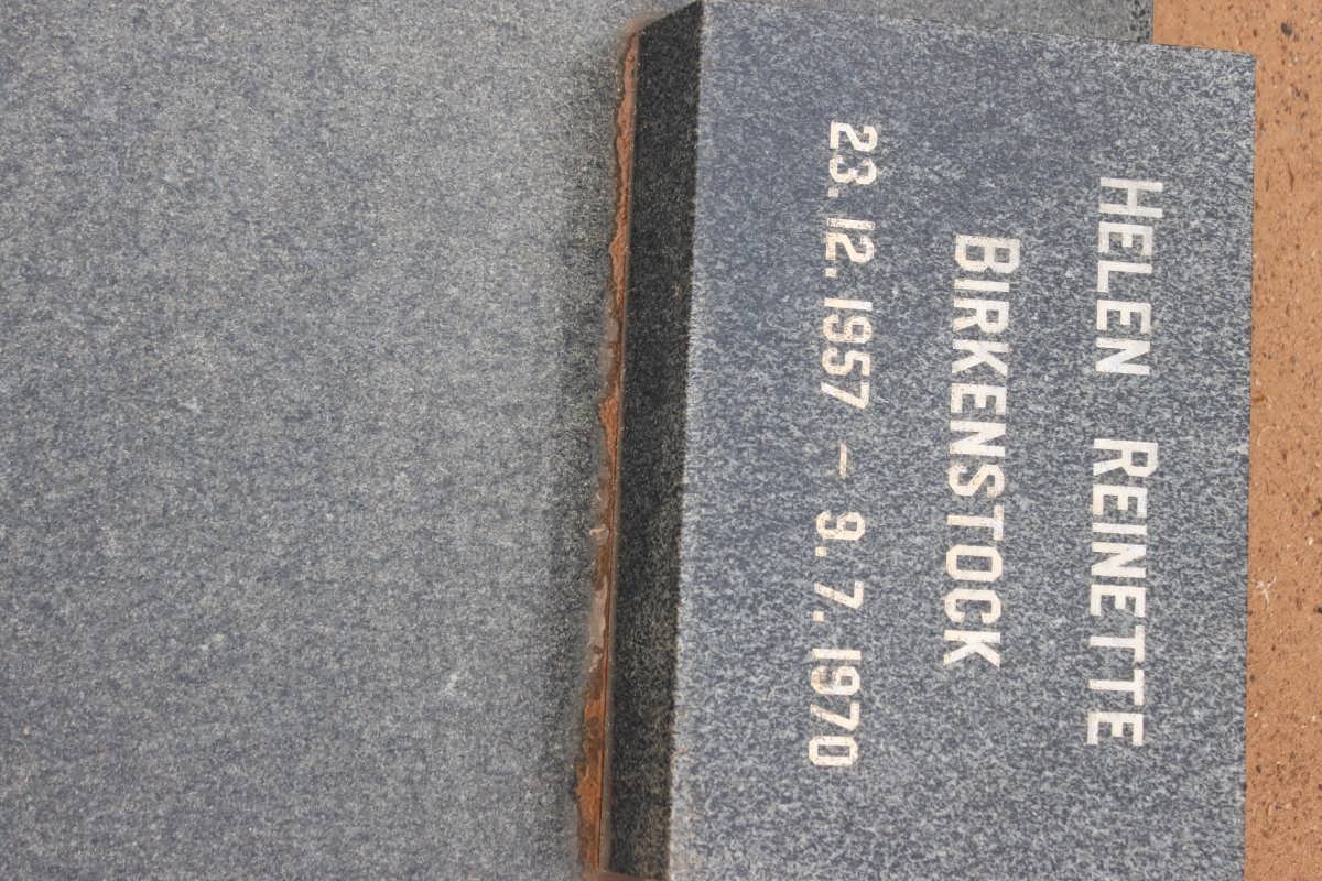 BIRKENSTOCK Helen Reinette 1957-1970