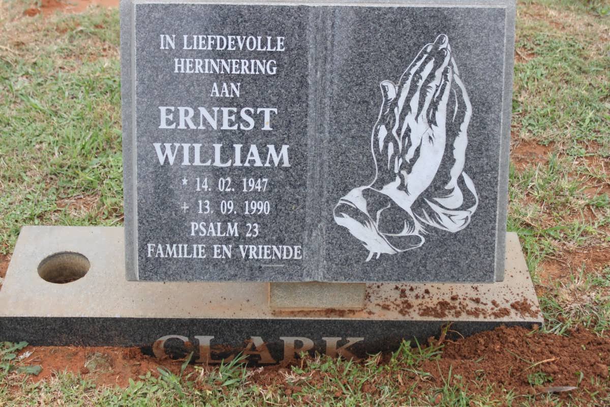 CLARK Ernest William 1947-1990