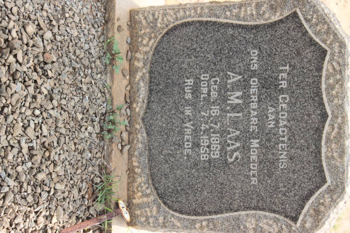 LAAS A.M. 1869-1958