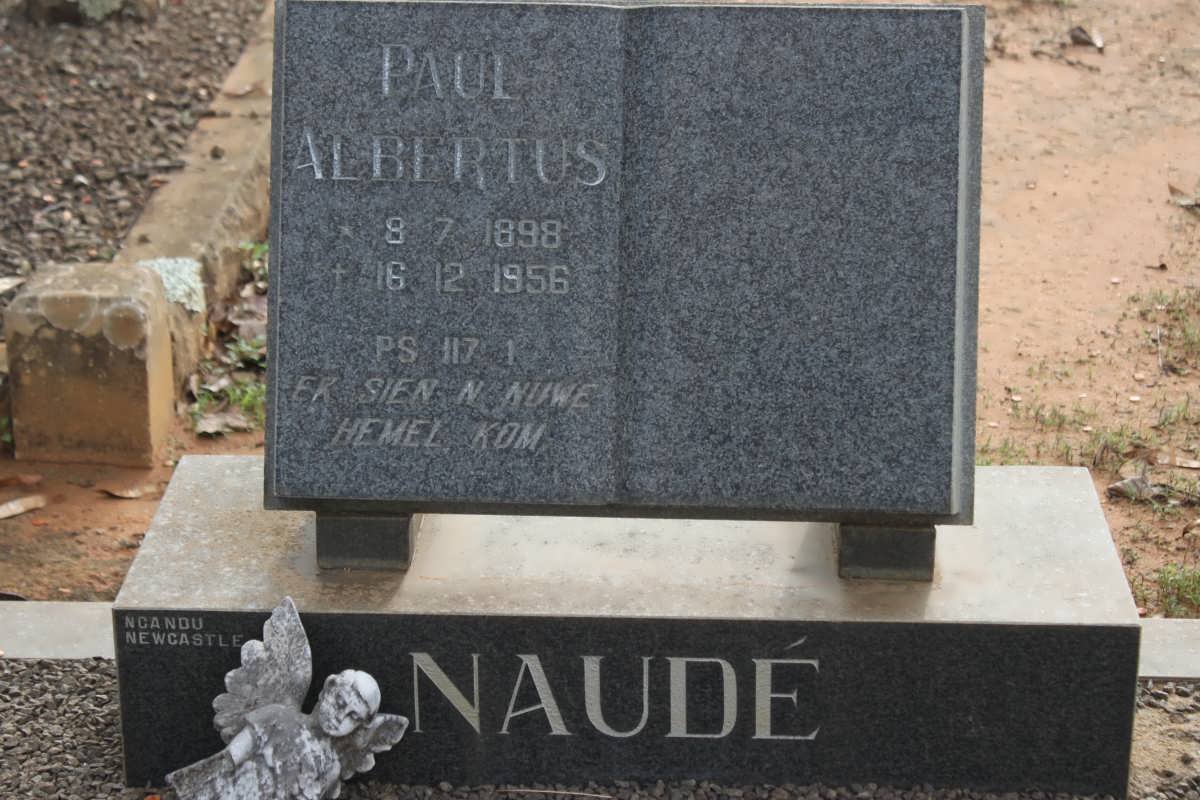 NAUDE Paul Albertus 1898-1956