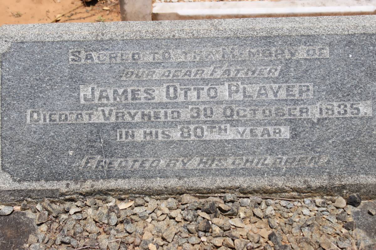PLAYER James Otto -1935
