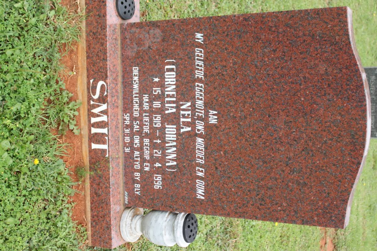 SMIT Cornelia Johanna 1919-1996