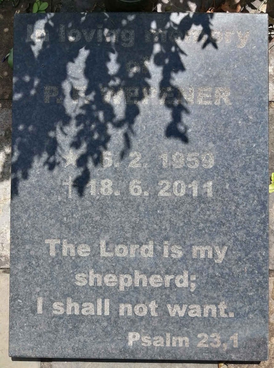 WEPENER P.F. 1959-2011