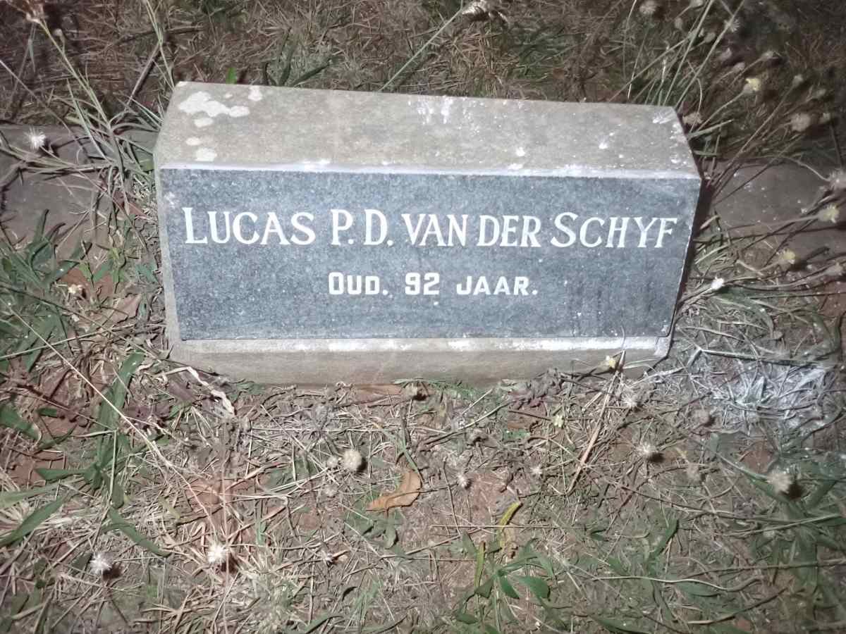 SCHYF Lucas P.D., van der