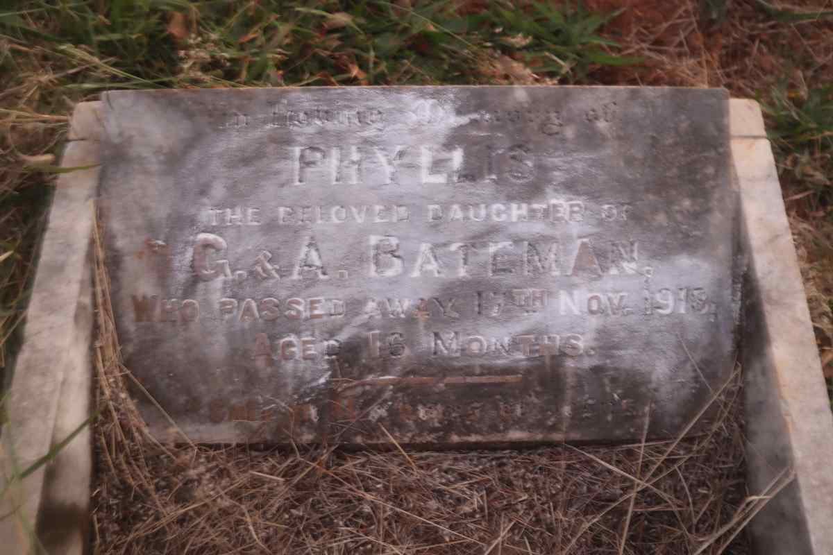 BATEMAN Phyllis -1918
