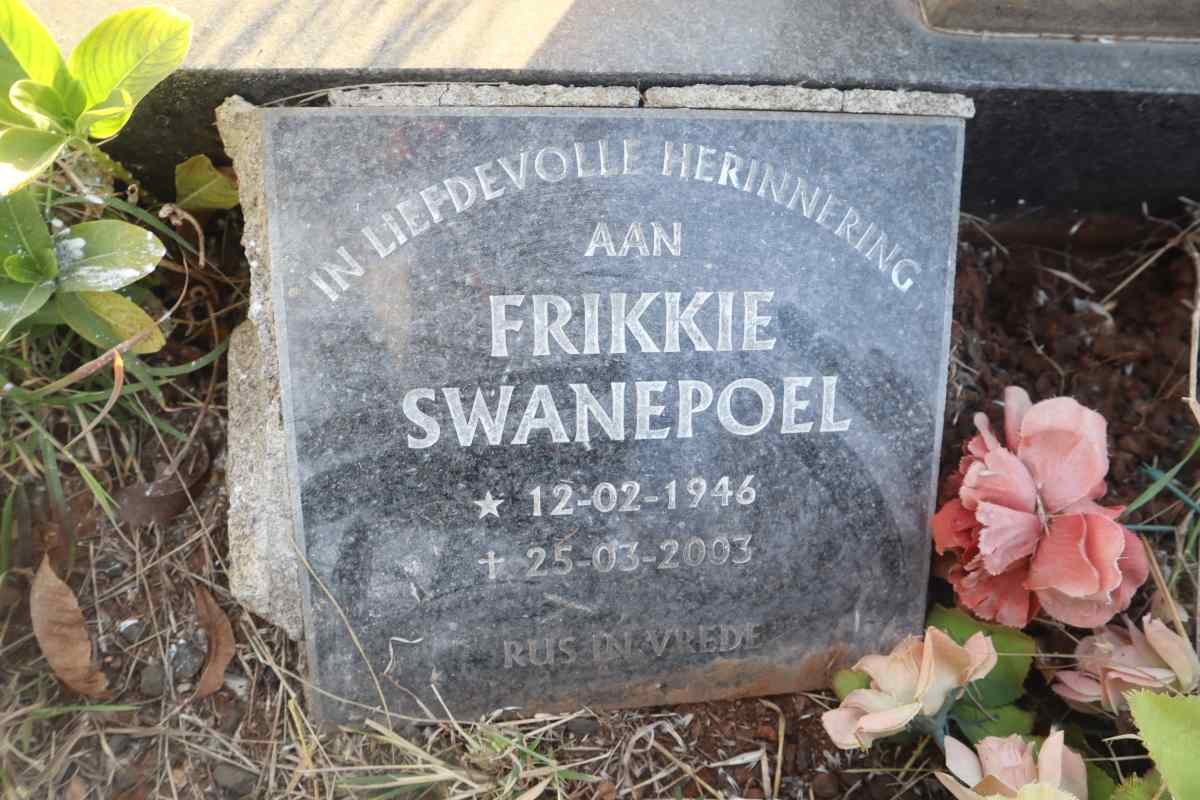 SWANEPOEL Frikkie 1946-2003