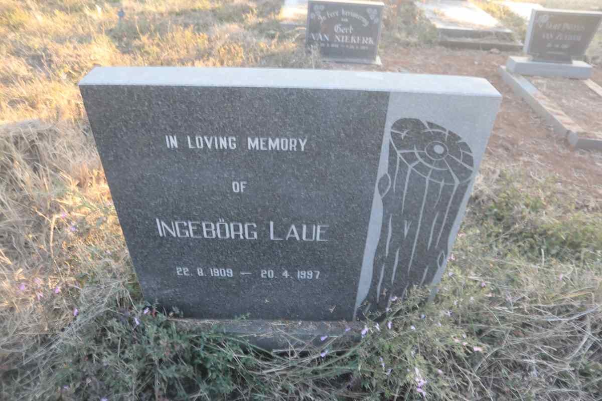 LAUE Ingeborg 1909-1997