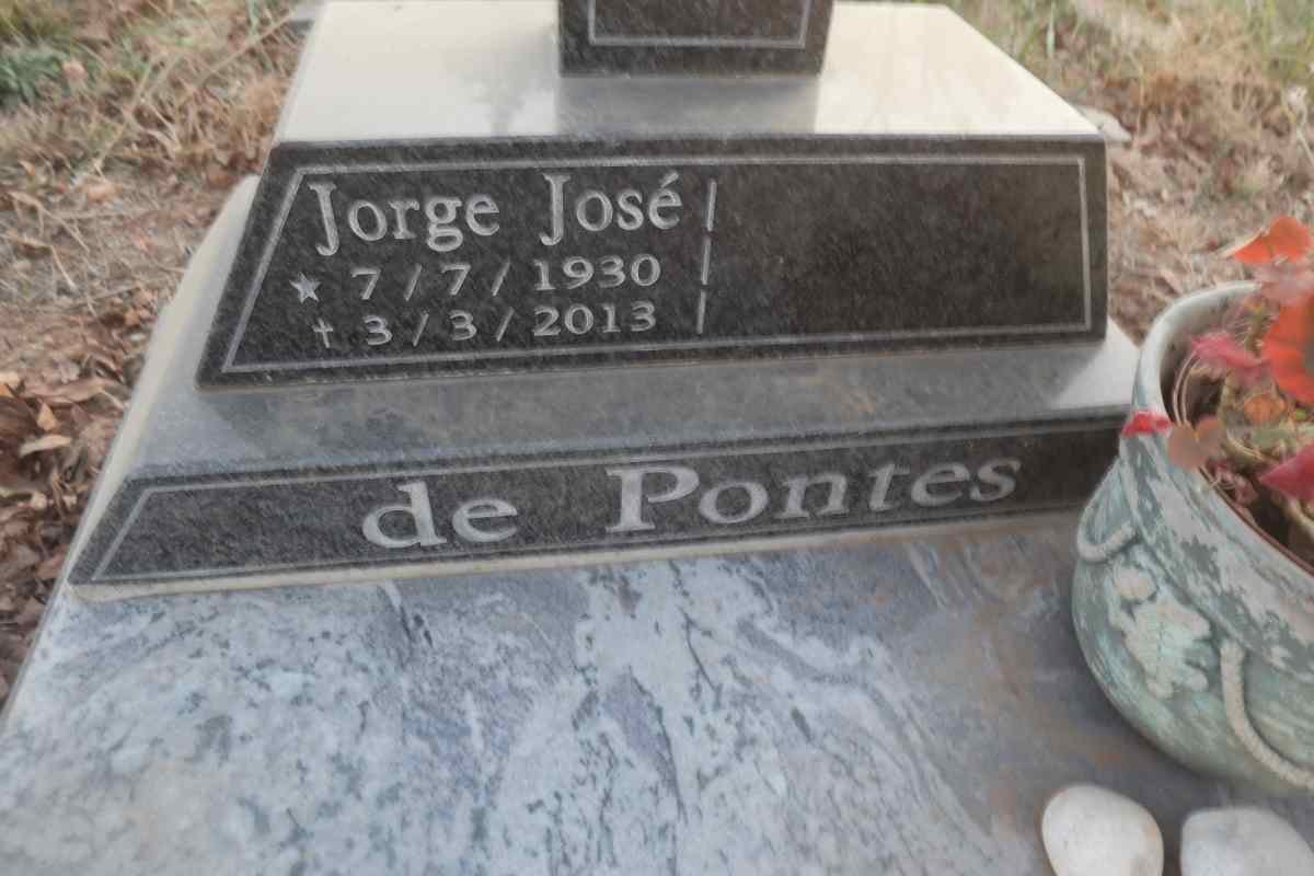 PONTES Jorge Jose, de 1930-2013
