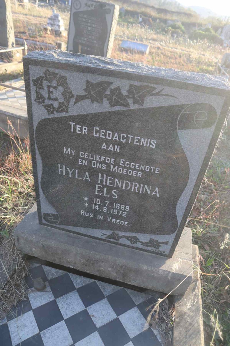 ELS Hyla Hendrina 1889-1972