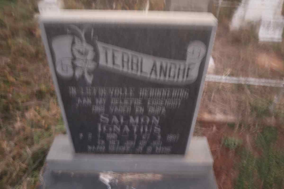 TERBLANCHE Salmon Ignatius 1931-1982 & Gertjie 1931-1997 _2