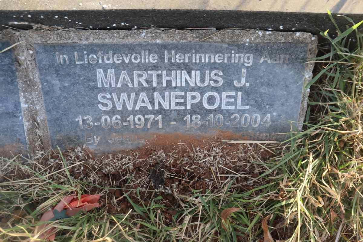 SWANEPOEL Marthinus J. 1971-2004
