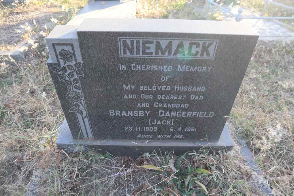 NIEMACK Bransby Dangerfield 1909-1961