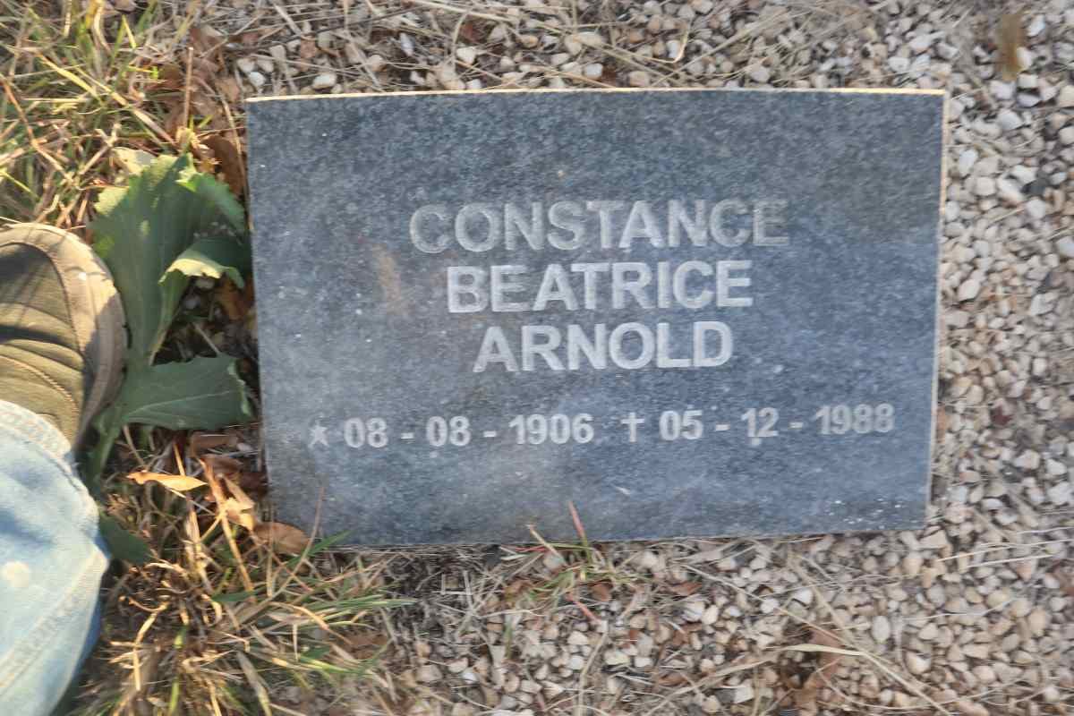 ARNOLD Constance Beatrice 1906-1988