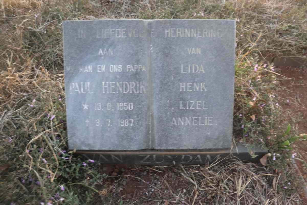 ZUYDAM Paul Hendrik, van 1950-1987