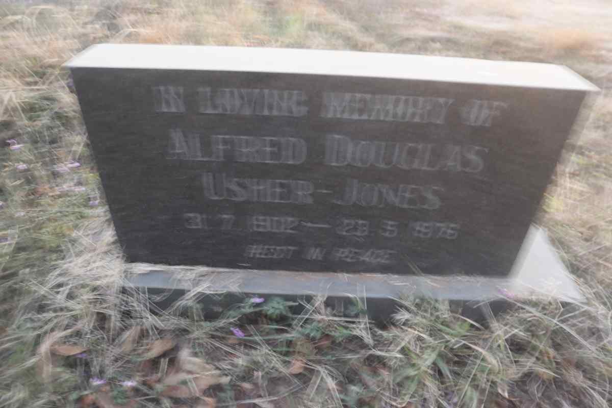 JONES Alfred Douglas, USHER 1902-1975