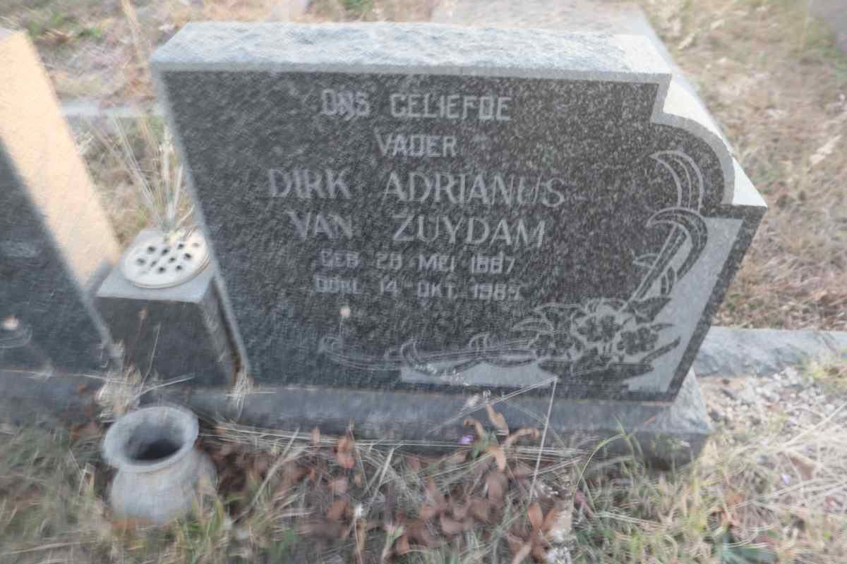 ZUYDAM Dirk Adrianus, van 1887-1965 & Johanna Catharina BARKHUIZEN 1890-1967_3