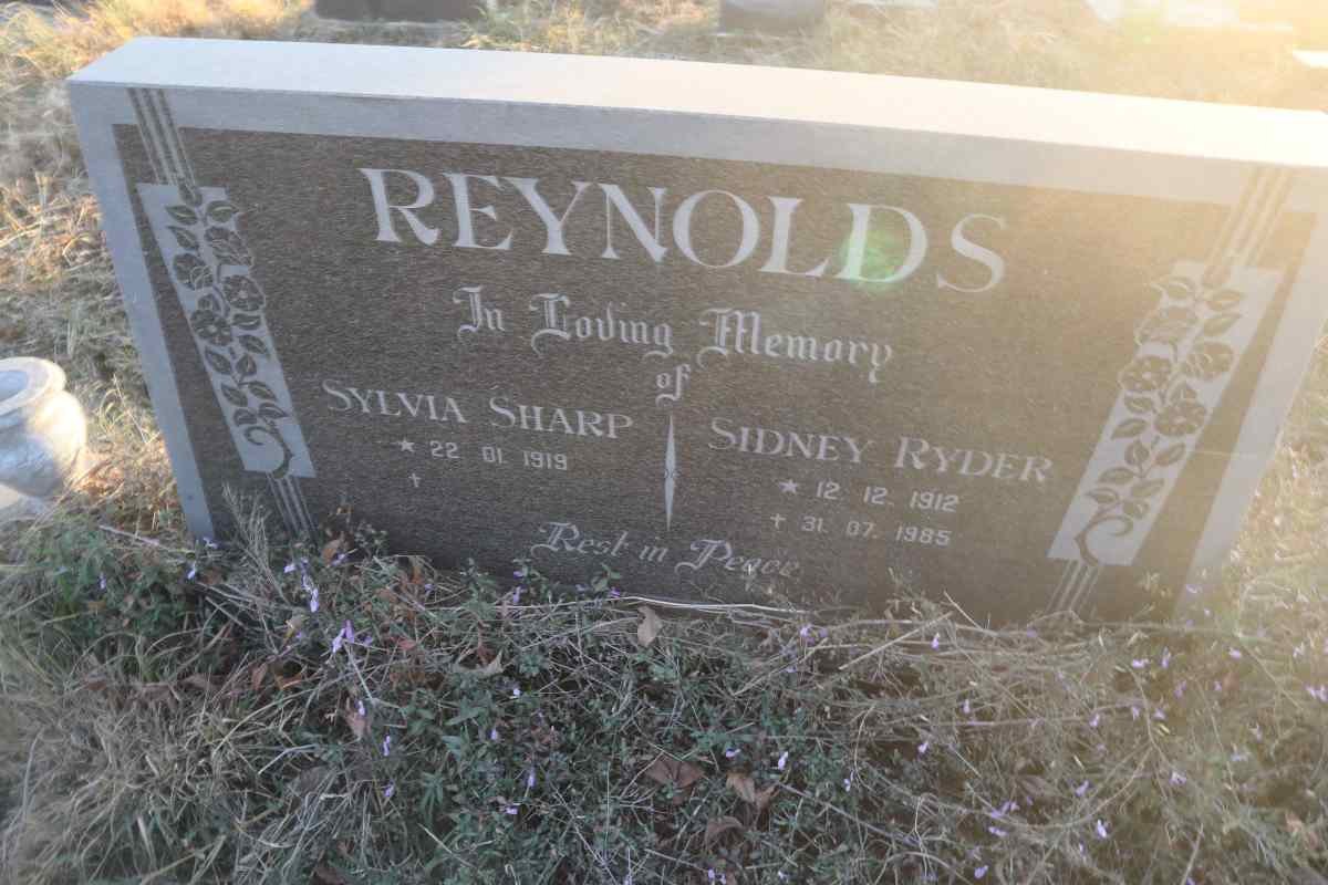 REYNOLDS Sidney Ryder 1912-1985 & Sylvia Sharp CLOUSTON 1919-