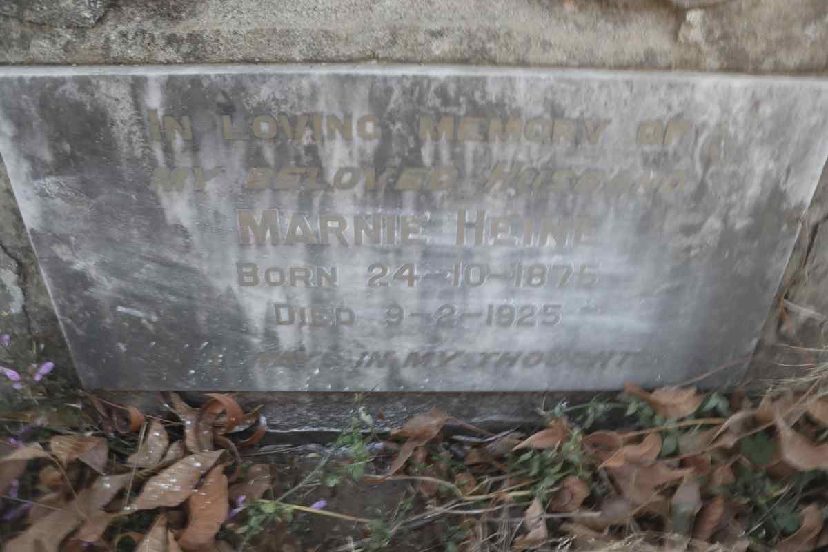 HEINE Marnie 1875-1925