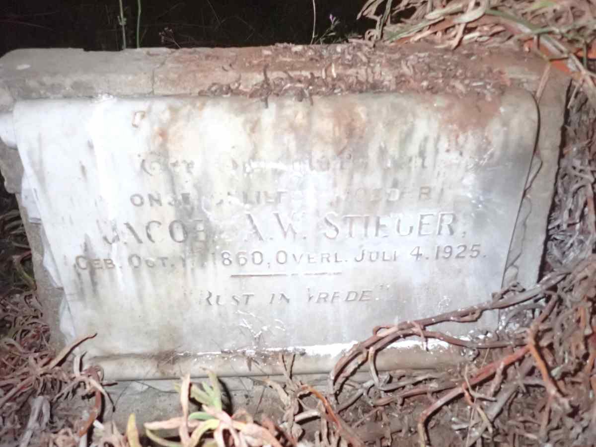 STIEGER Jacob A.W. 1860-1925