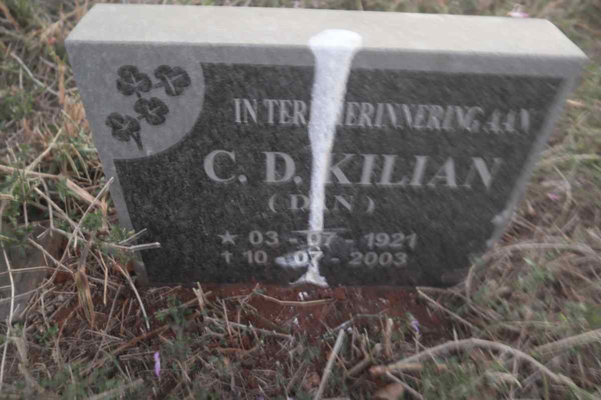 KILIAN C.D. 1921-2003