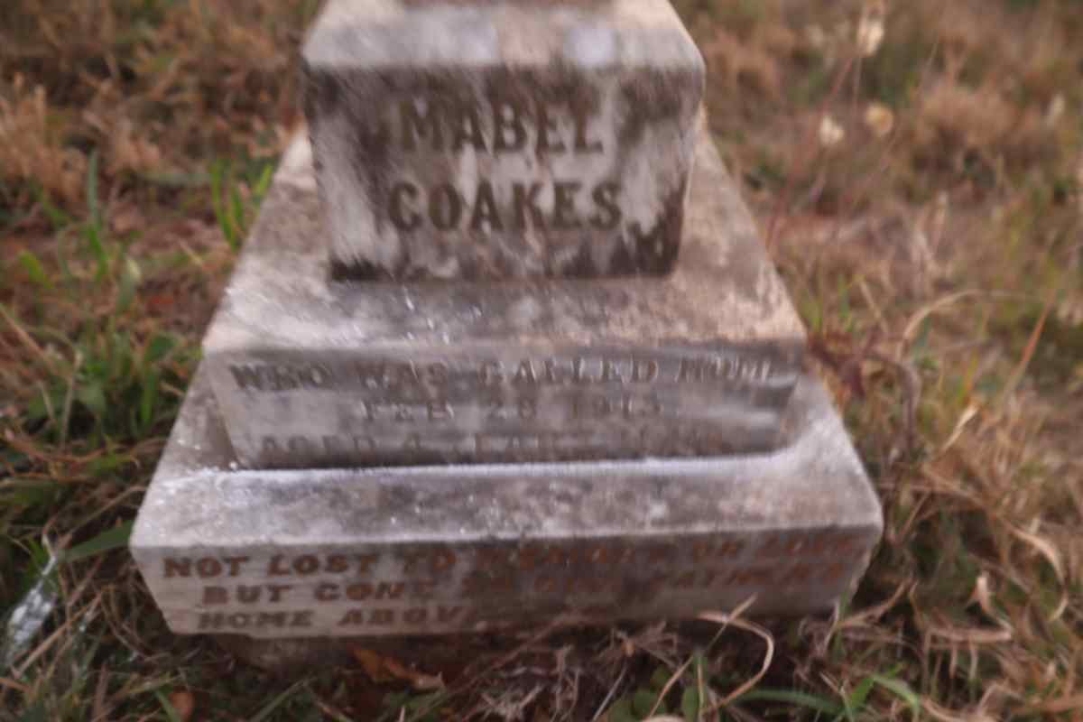 COAKES Mabel -1913