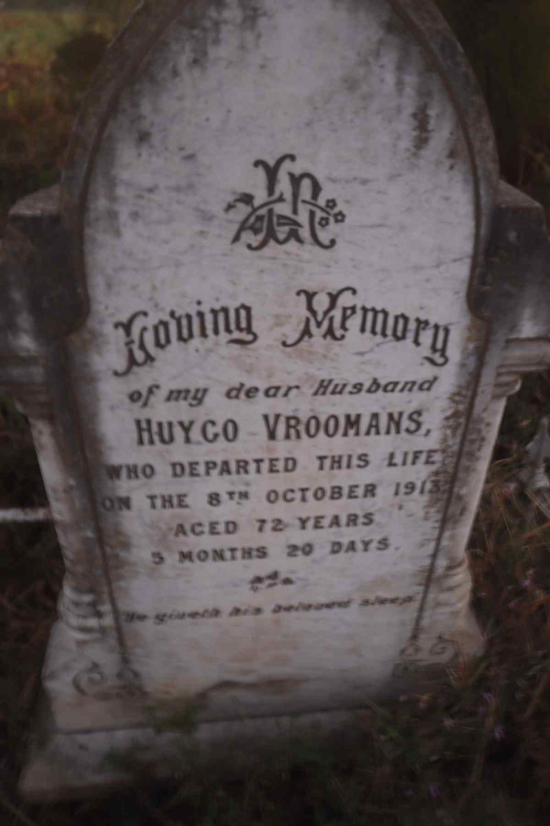 VROOMANS Huygo -1913