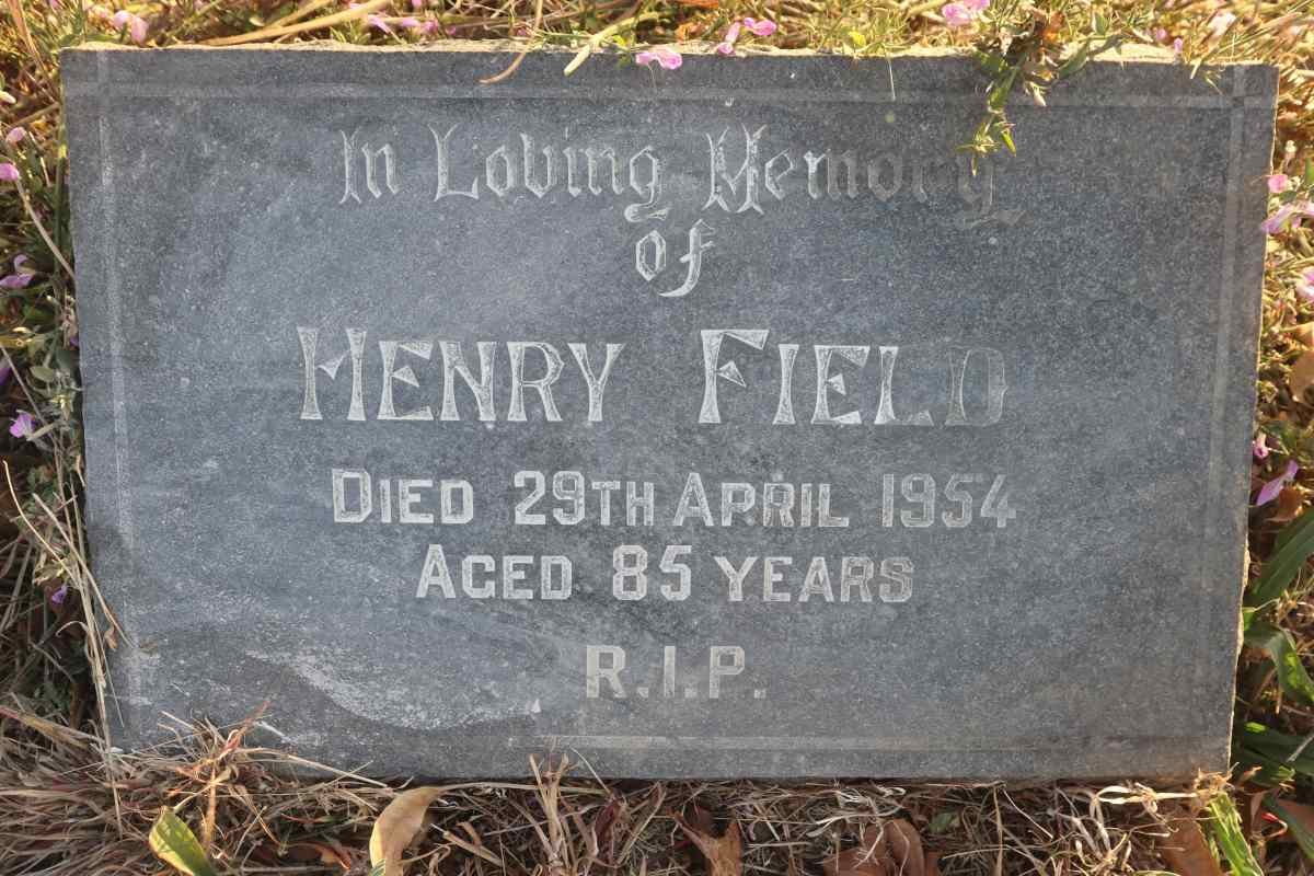 FIELD Henry -1954