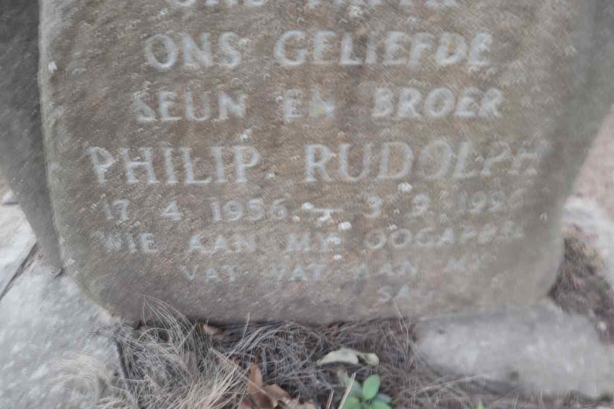 BUYS Philip Rudolph 1956-1996 _2