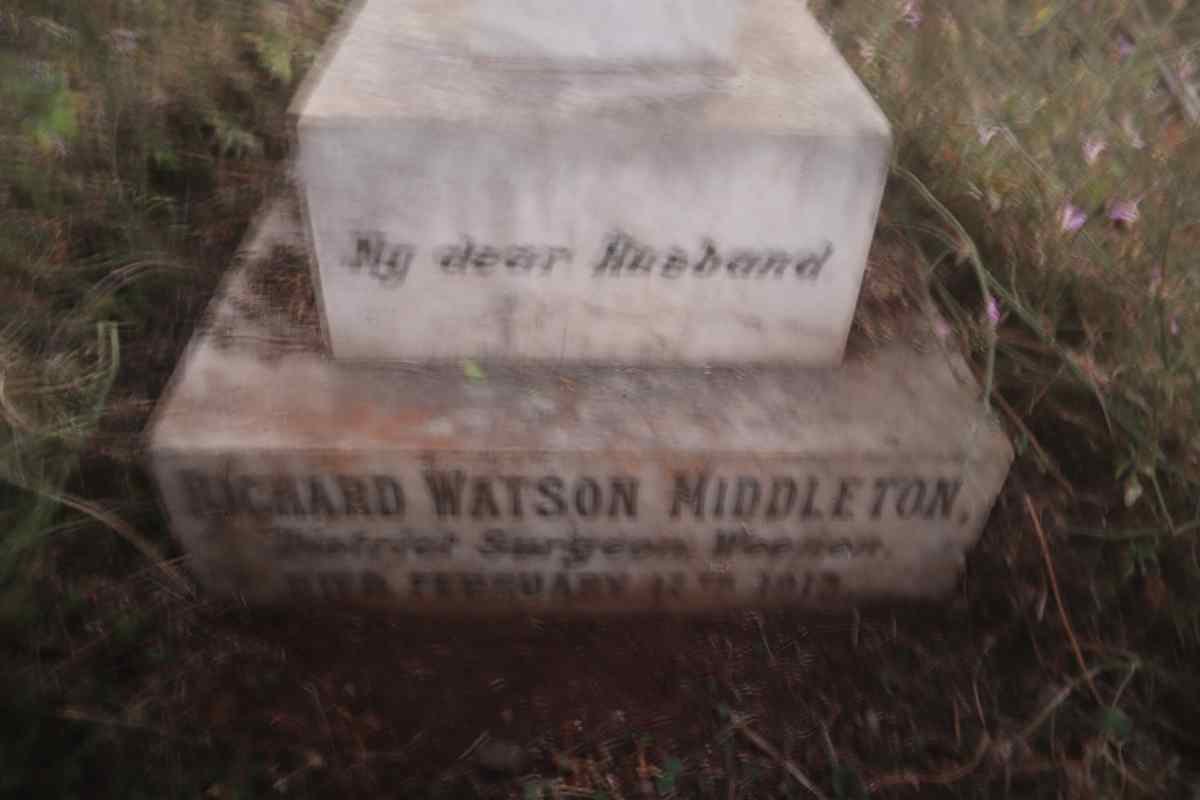 MIDDLETON Richard Watson -1913