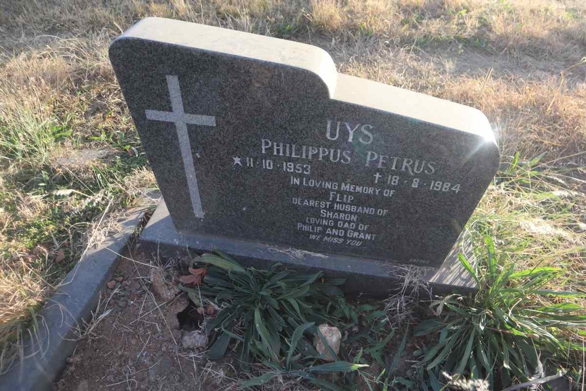 UYS Philippus Petrus 1953-1984