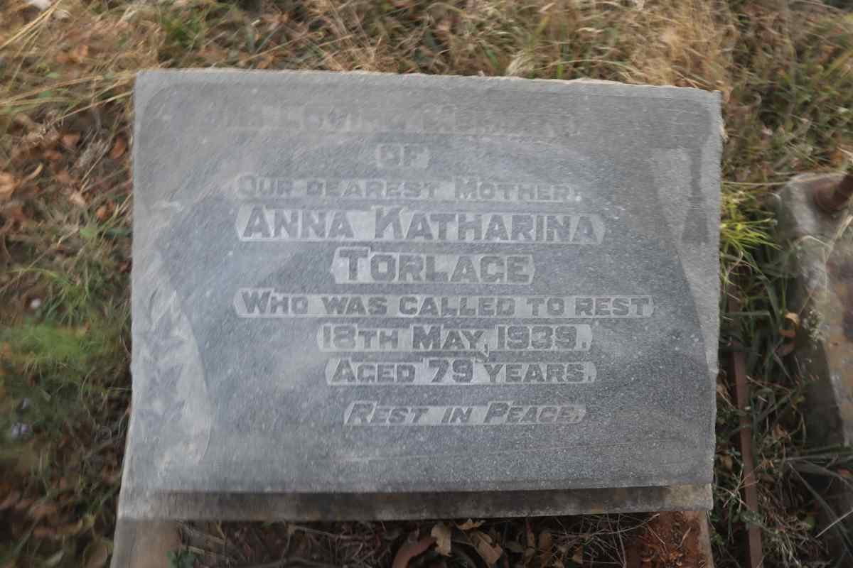 TORLAGE Anna Katharina -1939