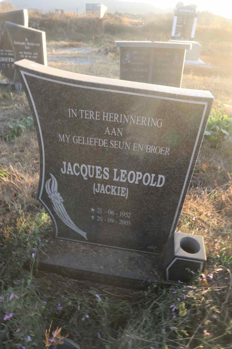? Jacques Leopold 1952-2003