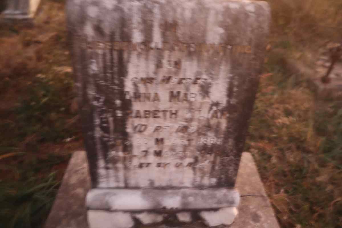 ? Anna Maria Elizabeth