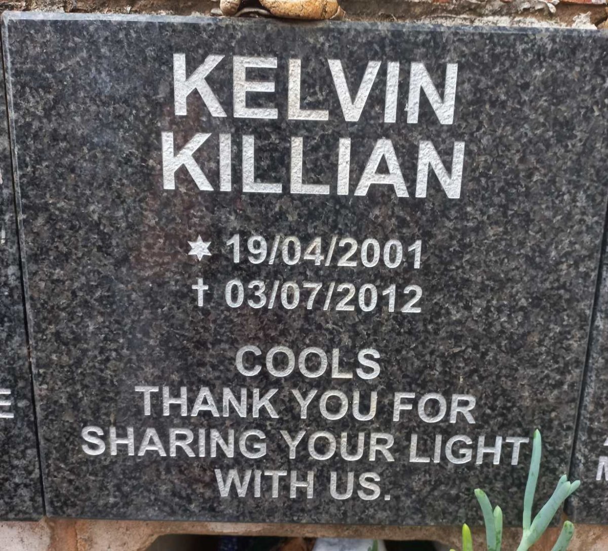 KILLIAN Kevin 2001-2012